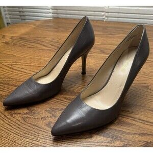 NINE‎ WEST Flagship High Heels Ladies 6M Gray Leather